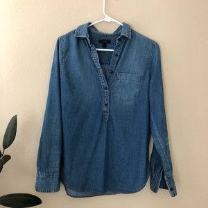 Chambray Pullover